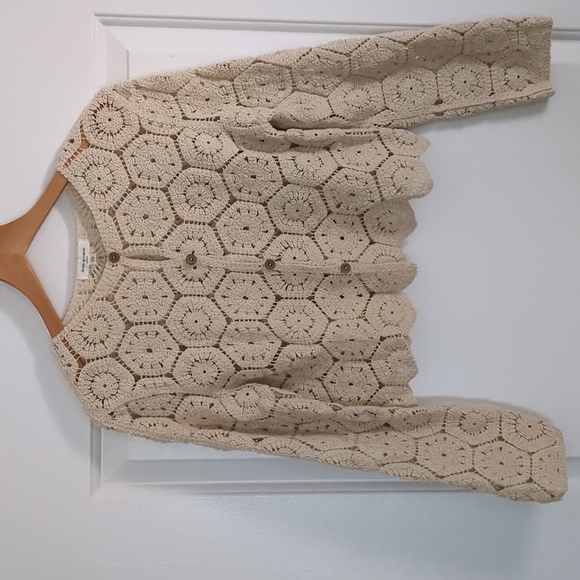 Drole de Copine Paris Crochet Cardigan - Picture 1 of 5